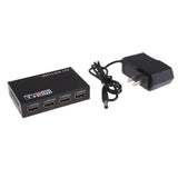 Maxbell HDMI Splitter 1 x 4/1 In 4 Out Amplifier Switcher Box Support 4KX2K 3D (US)