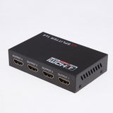 Maxbell HDMI Splitter 1 x 4/1 In 4 Out Amplifier Switcher Box Support 4KX2K 3D (US)