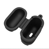 Max Silicone Protective Cover Case with Anti-Lost Strap for Apple AirPods White