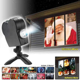 Maxbell Christmas Halloween Deluxe Movie Projector Kit UK