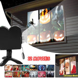 Maxbell Christmas Halloween Deluxe Movie Projector Kit UK