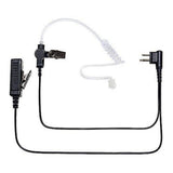 Maxbell 2Piece Walkie Talkie Earpiece Headset For Motorola with Microphone Security