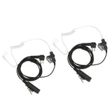 Maxbell 2Piece Walkie Talkie Earpiece Headset For Motorola with Microphone Security