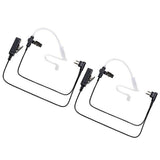 Maxbell 2Piece Walkie Talkie Earpiece Headset For Motorola with Microphone Security