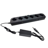 Max 6-Way Six-Way Universal Rapid Multi Charger For BaoFeng BF-888S BF-777S EU