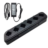 Max 6-Way Six-Way Universal Rapid Multi Charger For BaoFeng BF-888S BF-777S EU