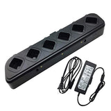Maxbell 6-Way Six-Way Universal Rapid Multi Charger For BaoFeng BF-888S BF-777S