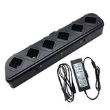 Maxbell 6-Way Six-Way Universal Rapid Multi Charger For BaoFeng BF-888S BF-777S