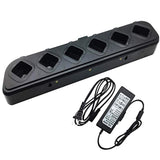 Maxbell 6-Way Six-Way Universal Rapid Multi Charger For BaoFeng BF-888S BF-777S