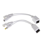 Maxbell 5x Power Over Ethernet Passive 24-36V To 12V 1.5A PoE Adapter Splitter Cable