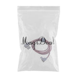 Max 1Meter 3.3Ft USB to USB Type C Sync Charger Angled Cable Adapter Cord Pink