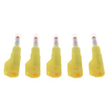 Maxbell 5Pieces 4mm Banana Plug for Test Probes Instrument Meter Connector yellow - Aladdin Shoppers
