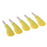 Maxbell 5Pieces 4mm Banana Plug for Test Probes Instrument Meter Connector yellow - Aladdin Shoppers