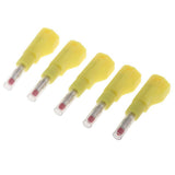 Maxbell 5Pieces 4mm Banana Plug for Test Probes Instrument Meter Connector yellow - Aladdin Shoppers