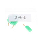 Max 5Pieces 2mm Banana Plug for Test Probes Instrument Meter Connector green