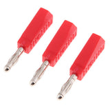 Max 5Pieces 4mm Banana Plug for Test Probes Instrument Meter Connector red