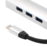 Maxbell Ultra Slim USB Type C Adapter, USB-C to 4 Ports USB-A 3.0 Converter Cable Compatible For USB Type C Devices