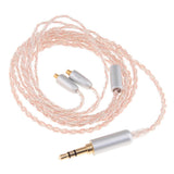 Maxbell Earphone Audio Cable DIY 3.5mm For SE215/SE315/SE425/SE535 pink