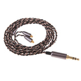 Maxbell Earphone Audio Cable DIY 3.5mm For SE215/SE315/SE425/SE535 Black and Pink