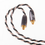 Maxbell Earphone Audio Cable DIY 3.5mm For SE215/SE315/SE425/SE535 Black and Pink