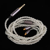 Maxbell Earphone Audio Cable DIY 3.5mm For SE215/SE315/SE425/SE535 clear and Brown