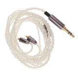 Maxbell Earphone Audio Cable DIY 3.5mm For SE215/SE315/SE425/SE535 clear and Brown