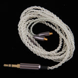 Maxbell Earphone Audio Cable DIY 3.5mm For SE215/SE315/SE425/SE535 clear and Brown
