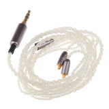 Maxbell Earphone Audio Cable DIY 3.5mm For SE215/SE315/SE425/SE535 clear and Brown