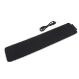 Maxbell RGB Soft Gaming Mouse Pad Large, Glowing Led Extended Mousepad ,Non-Slip Rubber Base Computer Keyboard Pad Mat,470x100x20mm