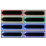 Maxbell RGB Soft Gaming Mouse Pad Large, Glowing Led Extended Mousepad ,Non-Slip Rubber Base Computer Keyboard Pad Mat,470x100x20mm