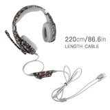 Maxbell Deep Bass Game Headphone Sound Over-Ear Gaming Headset with LED Light