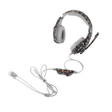 Maxbell Deep Bass Game Headphone Sound Over-Ear Gaming Headset with LED Light