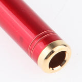 Max Gold Plated 3.5mm to 6.35 mm Male to Female Stereo Jack Adapter  red