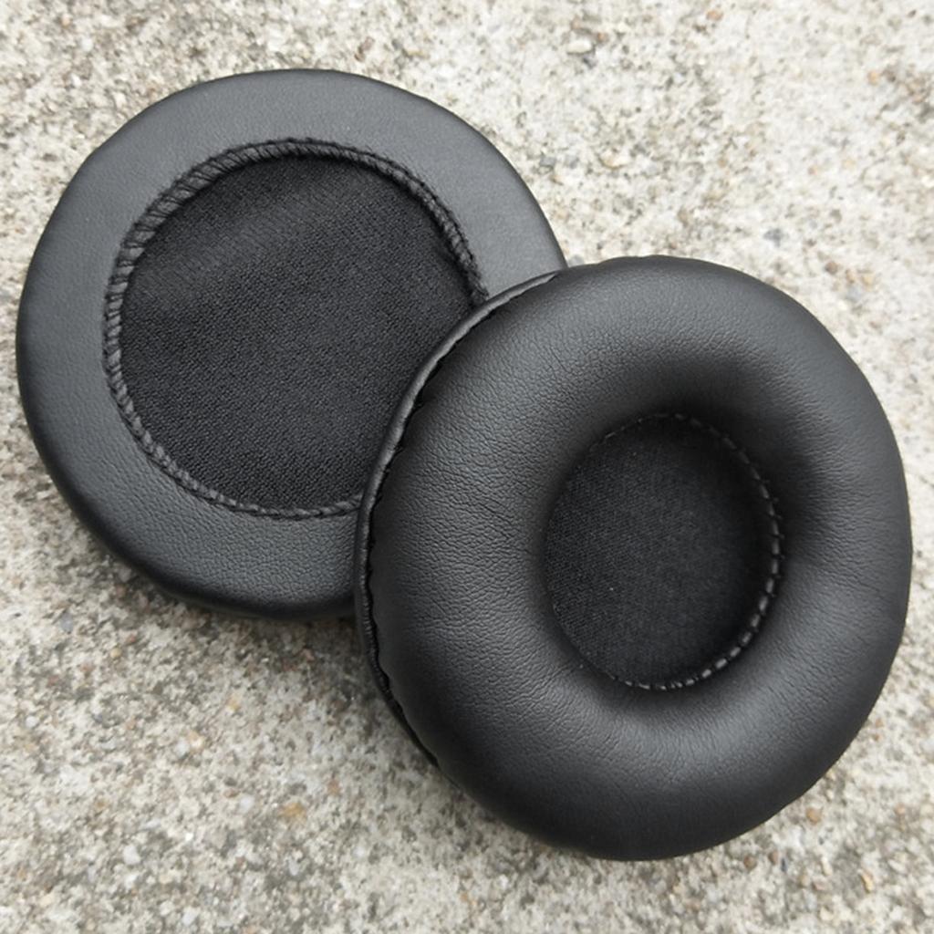 Max 1 Pair Earpads Headphone Replacement Foam Pads for ATH-FC707 FC700 Black