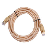 Max Cat7 Ethernet Cable Lan Network RJ45 Patch Cable For PC Laptop 10Gbps 1Meter