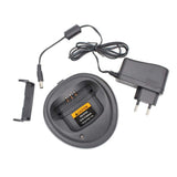 Max Ni-MH Ni-CD Li-ion Battery Charging Dock Rapid Charger for Motorola Radio-EU