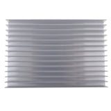 Maxbell Aluminum Heat Sink Heatsink Module Cooler Fin for High Power Amplifier Transistor Semiconductor Devices, 117.5x25x175mm
