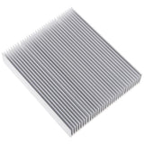 Maxbell Aluminum Heat Sink Heatsink Module Cooler Fin for High Power Amplifier Transistor Semiconductor Devices, 120x102x20mm