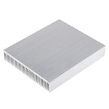 Maxbell Aluminum Heat Sink Heatsink Module Cooler Fin for High Power Amplifier Transistor Semiconductor Devices, 120x102x20mm