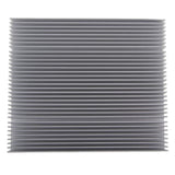 Maxbell Aluminum Heat Sink Heatsink Module Cooler Fin for High Power Amplifier Transistor Semiconductor Devices, 120x102x20mm