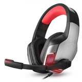 Maxbell Porfessional Gaming Stereo Headset Headphone with Mic LED Light Red
