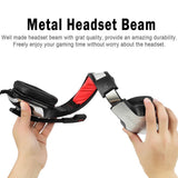 Maxbell Porfessional Gaming Stereo Headset Headphone with Mic LED Light Red
