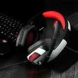 Maxbell Porfessional Gaming Stereo Headset Headphone with Mic LED Light Red
