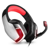 Maxbell Porfessional Gaming Stereo Headset Headphone with Mic LED Light Red