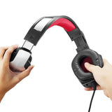 Maxbell Porfessional Gaming Stereo Headset Headphone with Mic LED Light Red