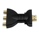 Maxbell HDMI Male to 3 RCA Video Audio Adapter RGB Component Connector for HDTV