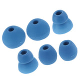 Max S+M+L Silicone Eartips For BeatsX, Powerbeats 1 2 3 and urBeats3 blue
