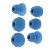 Max S+M+L Silicone Eartips For BeatsX, Powerbeats 1 2 3 and urBeats3 blue