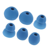 Max S+M+L Silicone Eartips For BeatsX, Powerbeats 1 2 3 and urBeats3 blue