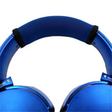 Max Headphone Sponge Headgear Cover Set For Sony MDR-XB950 XB950BT Blue + Black